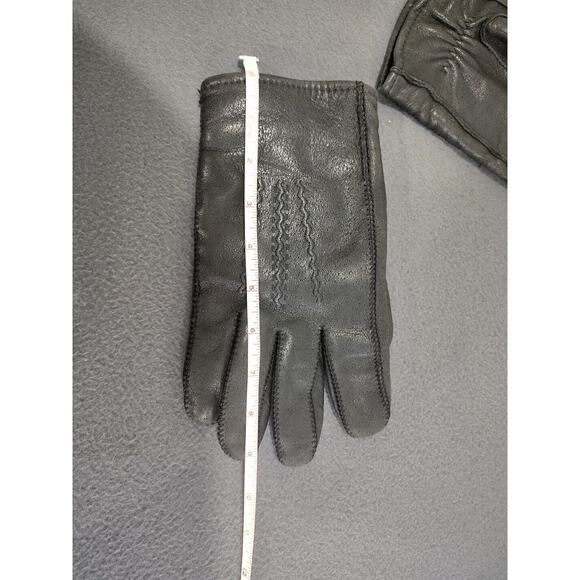 Vintage Mens Black Gloves Size M 9/9.5 Philippines - Picture 10 of 11